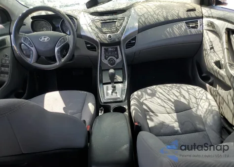 2013 Hyundai Elantra Gls из США, поврежденный, VIN 5NPDH4AE0DH201644